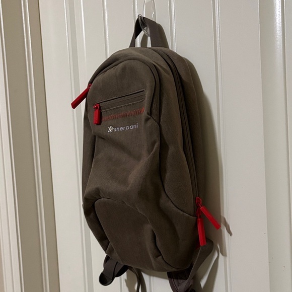 Sherpani Brown Mini Backpack - Picture 3 of 9